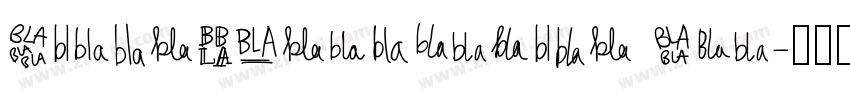 CinzeIDecorative Bla字体转换